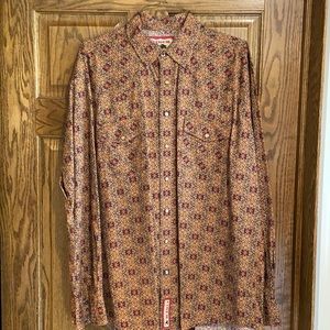 Like New Men’s Cinch Button Up Shirt - Starched